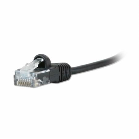 LIVEWIRE MicroFlex Pro AV-IT CAT6 Snagless Patch Cable 3 ft., Black LI623592